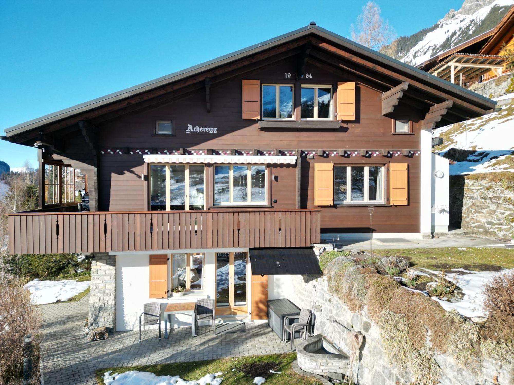 Chalet Acheregg Wengen Exterior foto