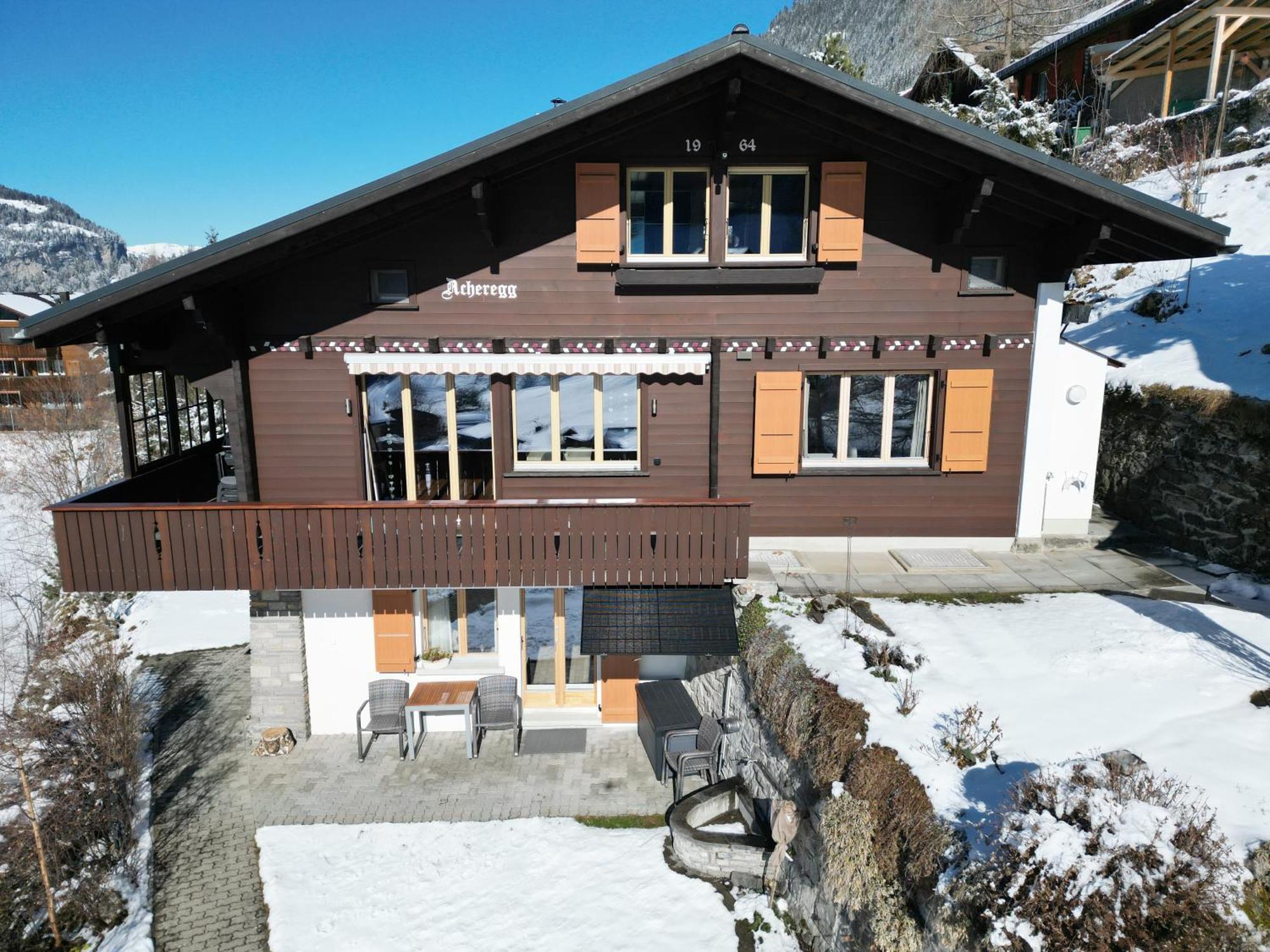 Chalet Acheregg Wengen Exterior foto