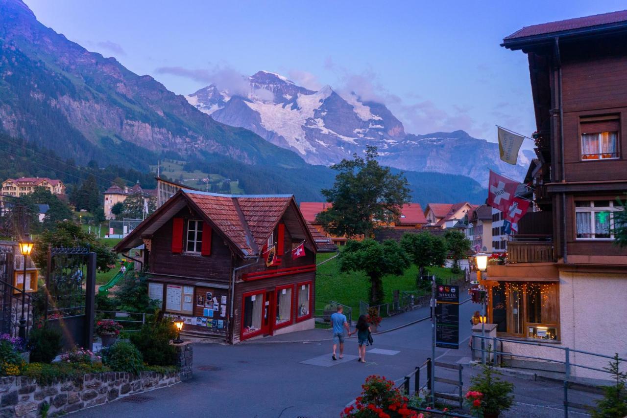 Chalet Acheregg Wengen Exterior foto